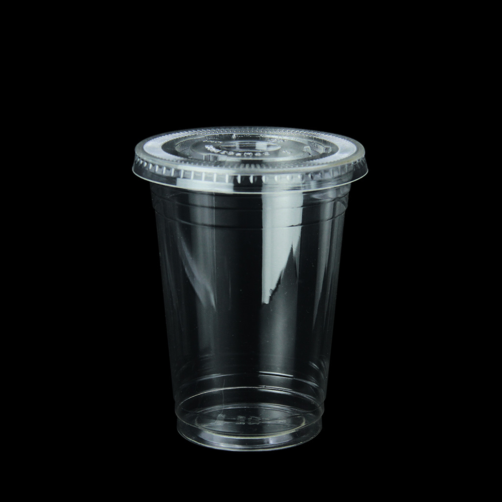 20oz clear Cup and Flat Lid